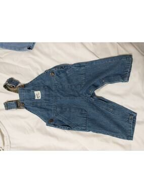 Bass Pro Shops Baby Denim Overalls 3 Months